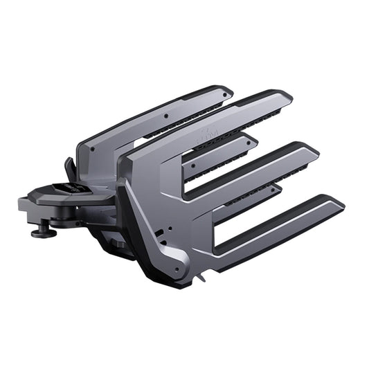 PTM Watersports ClampForce 3.0 Clamping Wake Board Rack - Pair - Grey [P13491-9010TEBGR]