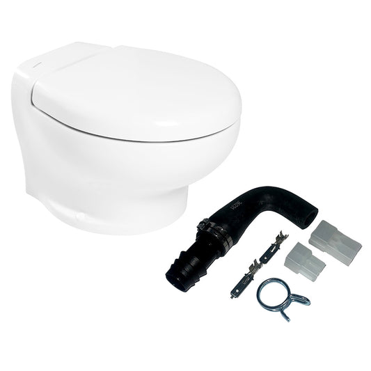 Thetford Nano Touch Compact Toilet Raw Water Kit (No Inlet Pump) - 24V [T-NAN024PW/TSFT/NA-RWKITNP]