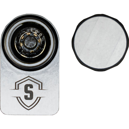 Secure Outdoors Elite Lock - Single - Power-Pole PV - Silver [SO-EL-S-PV-SV]