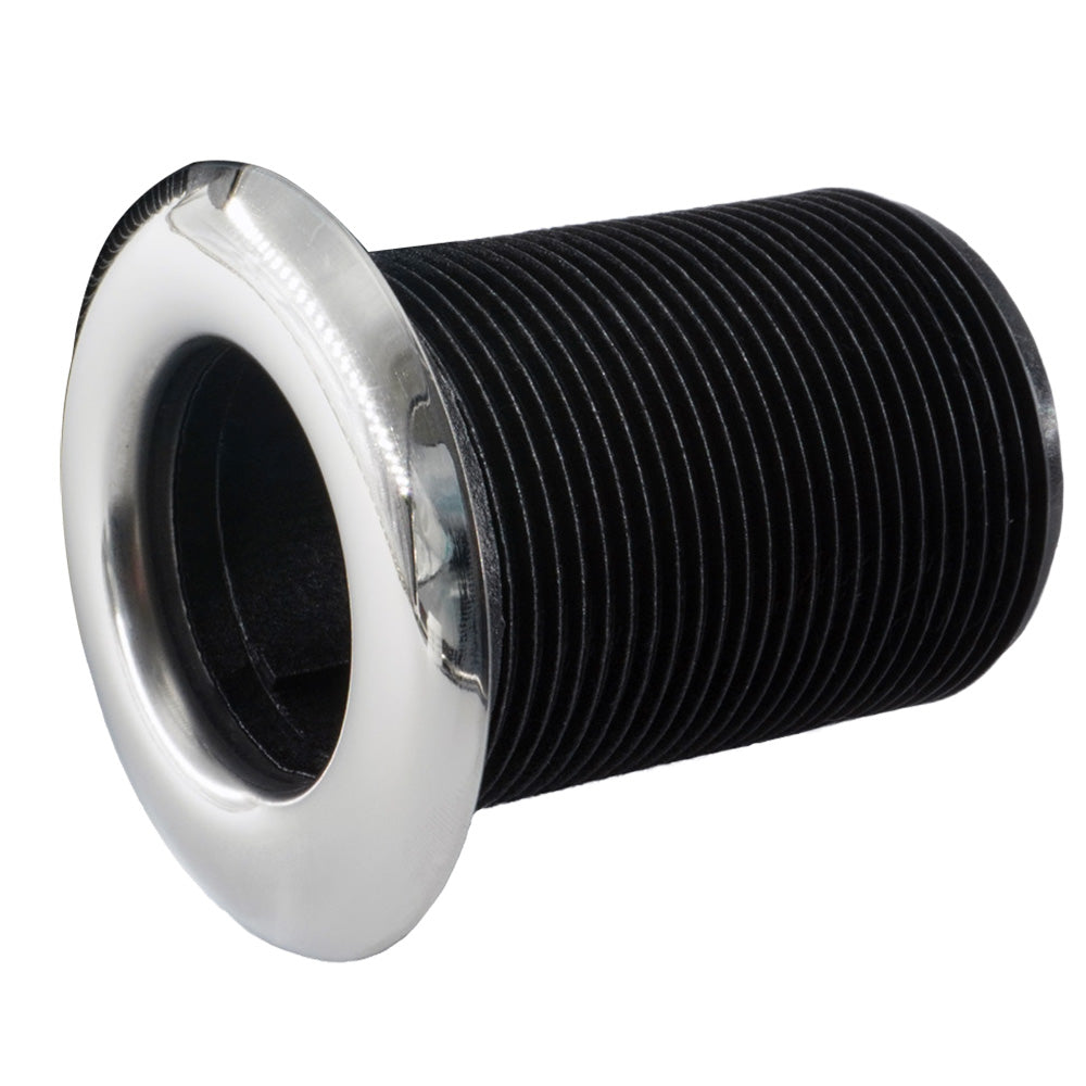 Forespar Pro Series Valve Stainless Steel Capped Thru-Hull Fits 1/2"-3/4" [930001SS]