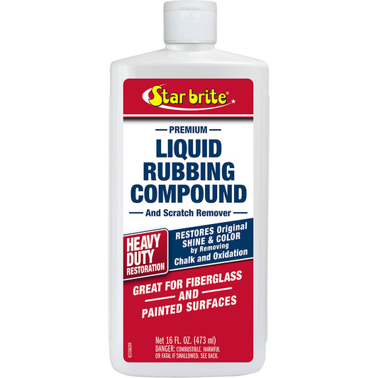 Star brite Liquid Rubbing Compound f/Heavy Duty Oxidation - 16 oz [81318]