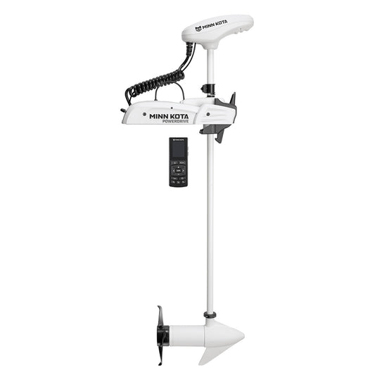 Minn Kota Riptide PowerDrive 55/MR Trolling Motor, 12V, 55lb Thrust, 54" Shaft, Micro Remote [1363541]