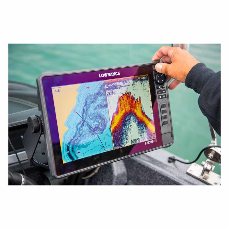 HDS LIVE 12 Fishfinder/Chartplotter Combo with US Coastal and Inland Mapping