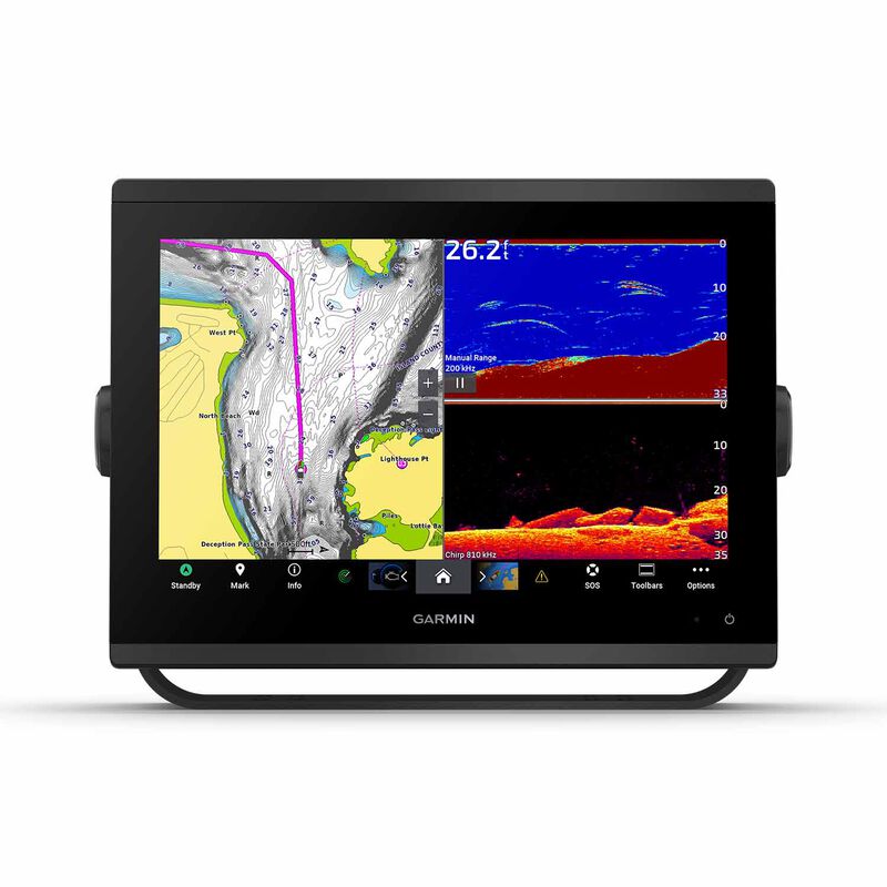 GPSMAP® 1243xsv Multifunction Display with US and Canada Navionics+ Charts and 18HD+ Radome