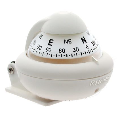 Ritchie X-10W-M RitchieSport Compass - Bracket Mount - White [X-10W-M]