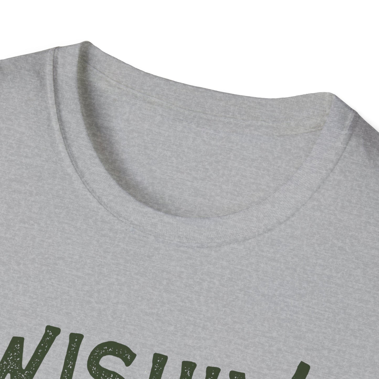 Wishin' I was Fishin' Softstyle TShirt