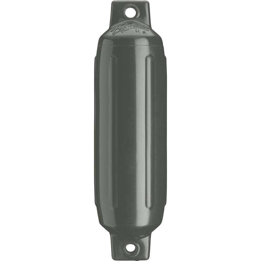 Polyform G-1 Twin Eye Fender 3.5" x 12.8" - Graphite [G-1 GRAPHITE]